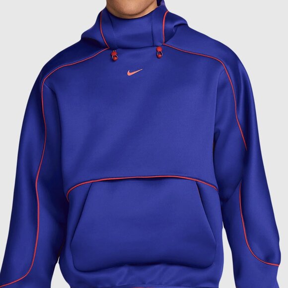 Nike Project F.R.O.G. GPX Oversized Hoodie 'Deep Night/Light Crimson' Size M NWT - Picture 7 of 9